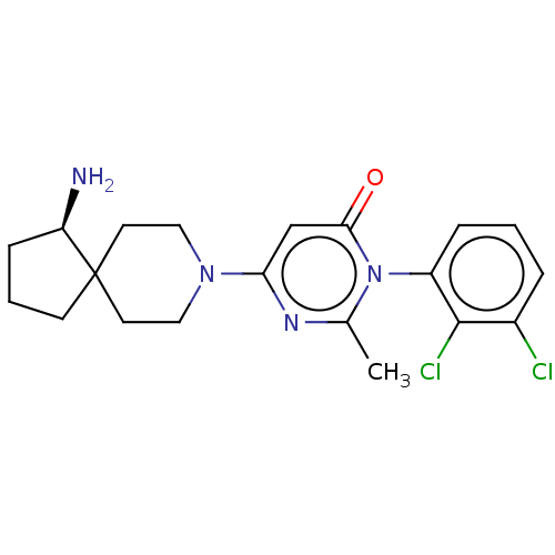 Chemical structure of BindingDB Monomer ID 497032