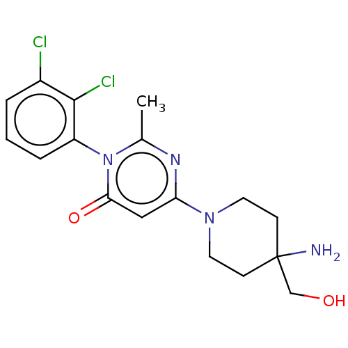 Chemical structure of BindingDB Monomer ID 497034