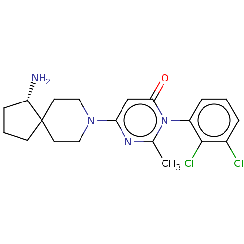 Chemical structure of BindingDB Monomer ID 497073