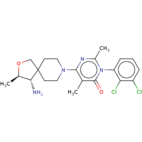 Chemical structure of BindingDB Monomer ID 497075