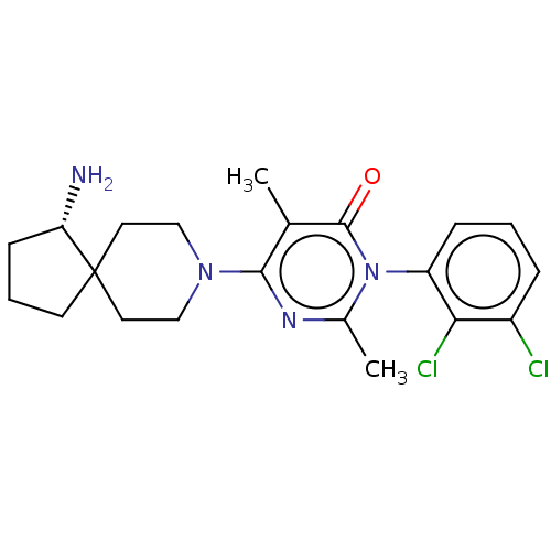 Chemical structure of BindingDB Monomer ID 497080