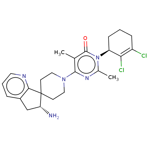 Chemical structure of BindingDB Monomer ID 497092