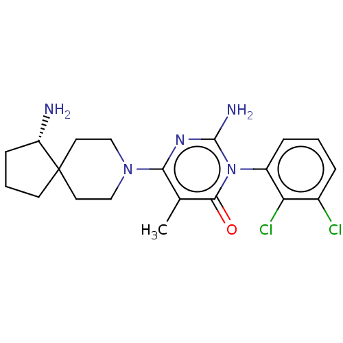 Chemical structure of BindingDB Monomer ID 497095
