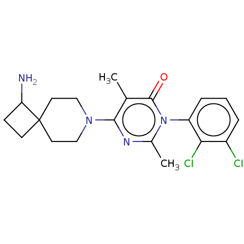 Chemical structure of BindingDB Monomer ID 497107