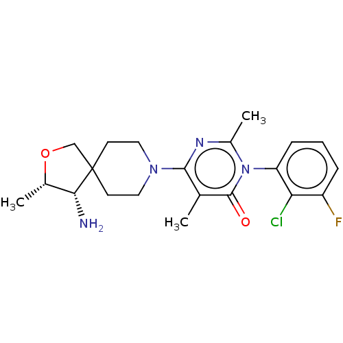 Chemical structure of BindingDB Monomer ID 497121