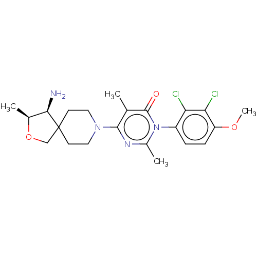 Chemical structure of BindingDB Monomer ID 497123