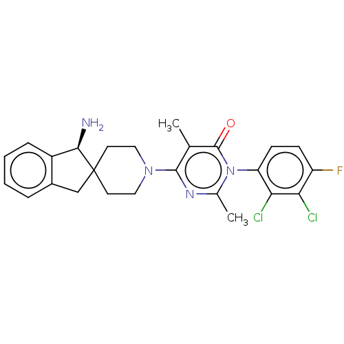 Chemical structure of BindingDB Monomer ID 497134