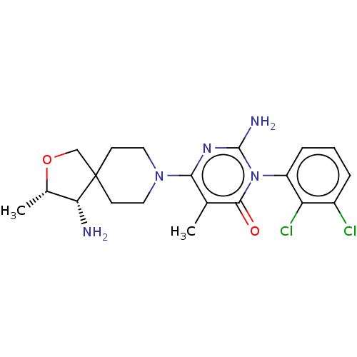 Chemical structure of BindingDB Monomer ID 497141