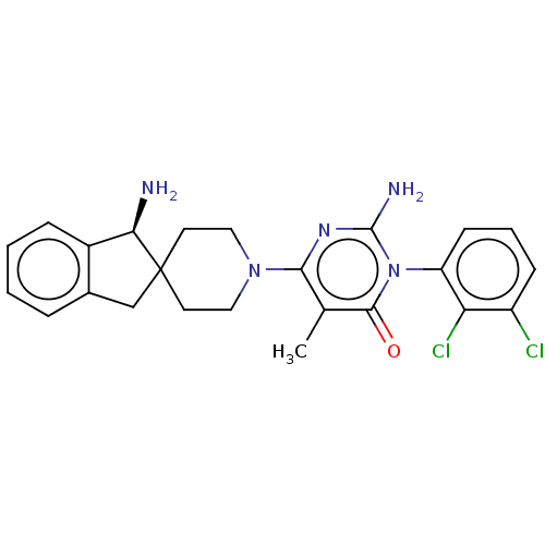 Chemical structure of BindingDB Monomer ID 497142