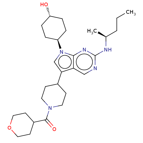 Chemical structure of BindingDB Monomer ID 497237