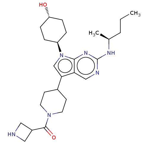 Chemical structure of BindingDB Monomer ID 497241