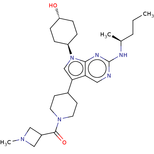 Chemical structure of BindingDB Monomer ID 497242
