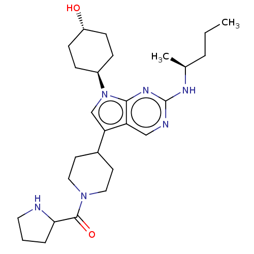 Chemical structure of BindingDB Monomer ID 497243