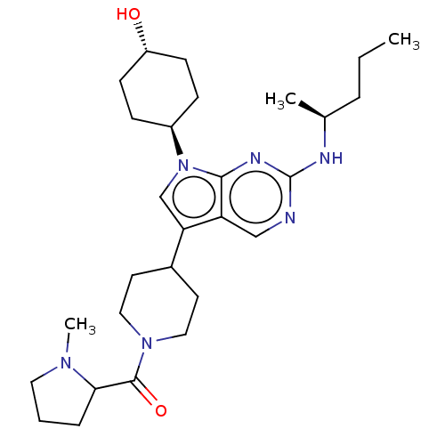 Chemical structure of BindingDB Monomer ID 497244