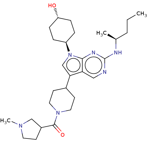 Chemical structure of BindingDB Monomer ID 497246
