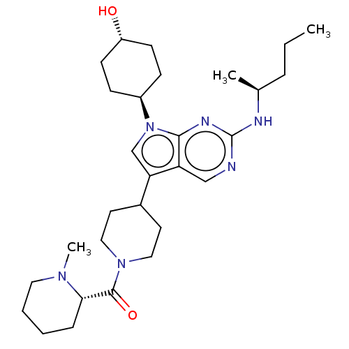 Chemical structure of BindingDB Monomer ID 497253