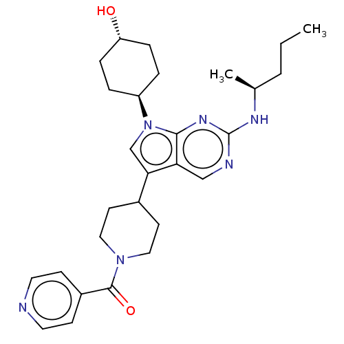 Chemical structure of BindingDB Monomer ID 497260