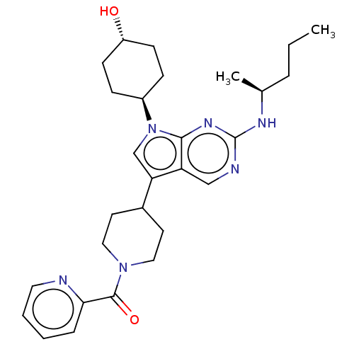 Chemical structure of BindingDB Monomer ID 497262