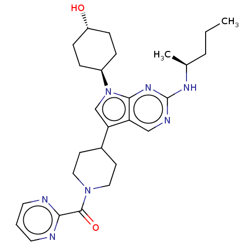 Chemical structure of BindingDB Monomer ID 497286