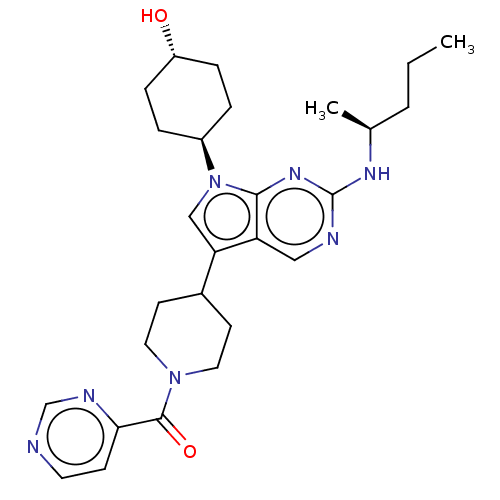 Chemical structure of BindingDB Monomer ID 497287