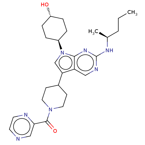 Chemical structure of BindingDB Monomer ID 497289