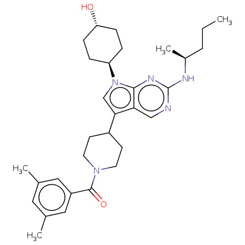 Chemical structure of BindingDB Monomer ID 497292