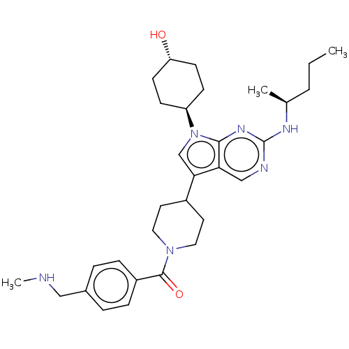 Chemical structure of BindingDB Monomer ID 497306