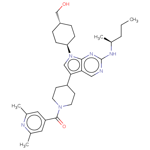 Chemical structure of BindingDB Monomer ID 497308