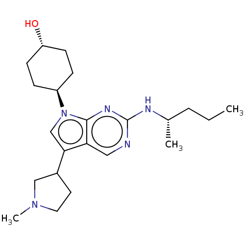 Chemical structure of BindingDB Monomer ID 497321