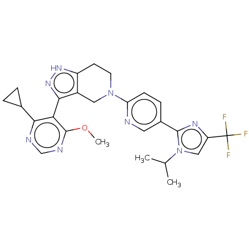 Chemical structure of BindingDB Monomer ID 497364