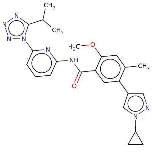 Chemical structure of BindingDB Monomer ID 497490