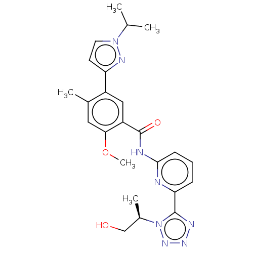 Chemical structure of BindingDB Monomer ID 497494