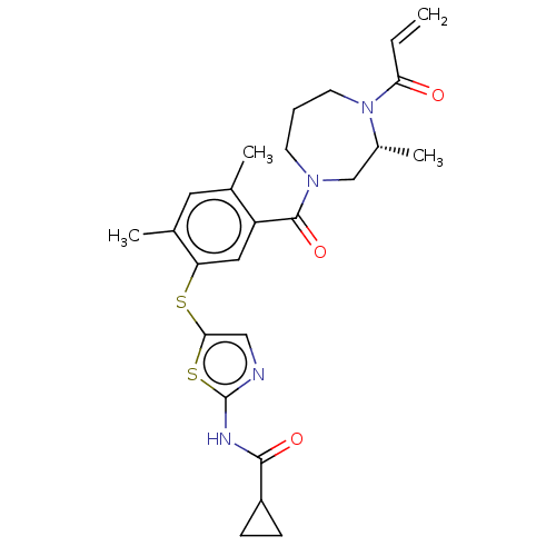 Chemical structure of BindingDB Monomer ID 497971