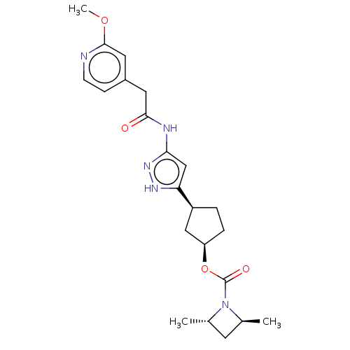 Chemical structure of BindingDB Monomer ID 498324