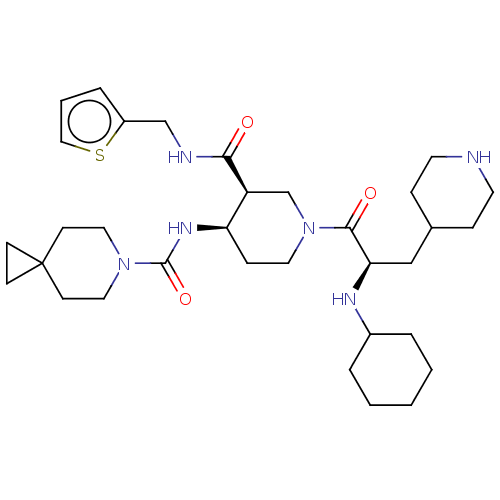 Chemical structure of BindingDB Monomer ID 498912