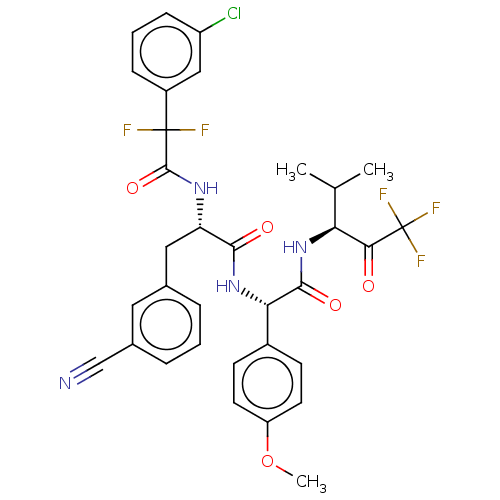Chemical structure of BindingDB Monomer ID 499097