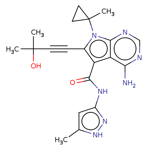 Chemical structure of BindingDB Monomer ID 499156