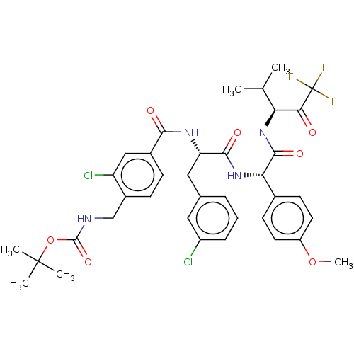 Chemical structure of BindingDB Monomer ID 499170