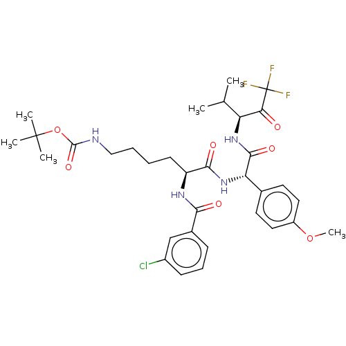 Chemical structure of BindingDB Monomer ID 499264