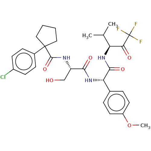Chemical structure of BindingDB Monomer ID 499297
