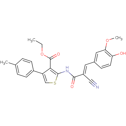 Chemical structure of BindingDB Monomer ID 50261