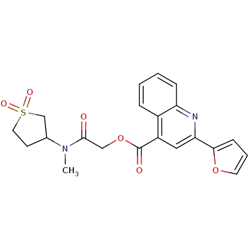 Chemical structure of BindingDB Monomer ID 50620