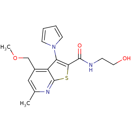 Chemical structure of BindingDB Monomer ID 51350