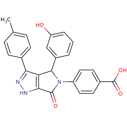 Chemical structure of BindingDB Monomer ID 54009