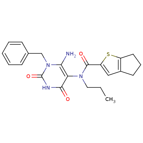 Chemical structure of BindingDB Monomer ID 54065