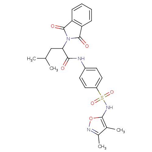 Chemical structure of BindingDB Monomer ID 54075