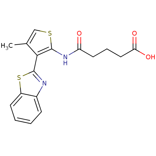 Chemical structure of BindingDB Monomer ID 54145
