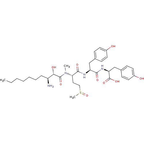 Chemical structure of BindingDB Monomer ID 54151