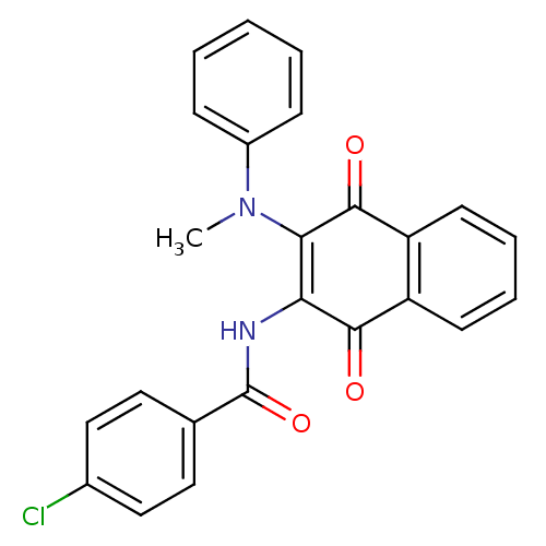Chemical structure of BindingDB Monomer ID 54255