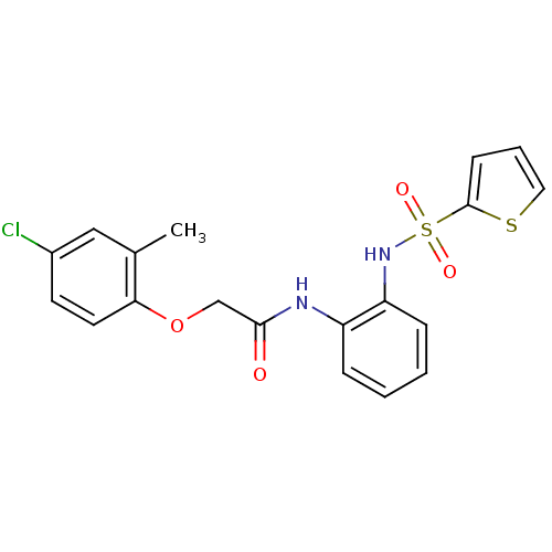 Chemical structure of BindingDB Monomer ID 54285